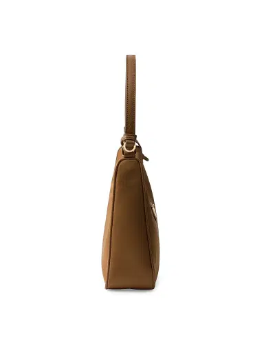 Prada Women's Re-Edition 2005 Re-Nylon Mini Shoulder Bag - Dark Brown | Thumbnail 4 Prada Women's Re-Edition 2005 Re-Nylon Mini Shoulder Bag - Dark Brown | Thumbnail 4