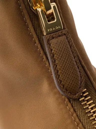 Prada Women's Re-Edition 2005 Re-Nylon Mini Shoulder Bag - Dark Brown | Thumbnail 6 Prada Women's Re-Edition 2005 Re-Nylon Mini Shoulder Bag - Dark Brown | Thumbnail 6