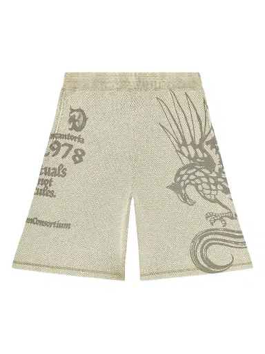 Diesel Men's Erry Graphic Cotton-Blend Sweatshorts | Thumbnail 1 Diesel Men's Erry Graphic Cotton-Blend Sweatshorts | Thumbnail 1