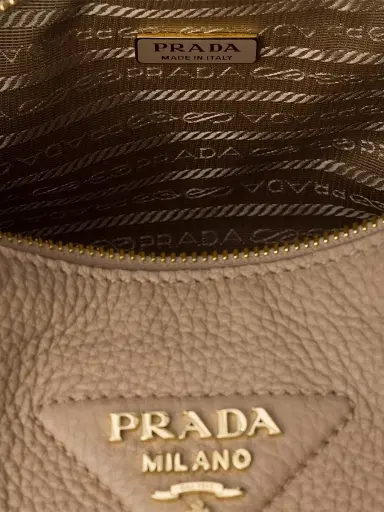 Prada Women's Small Leather Shoulder Bag | Thumbnail 4 Prada Women's Small Leather Shoulder Bag | Thumbnail 4