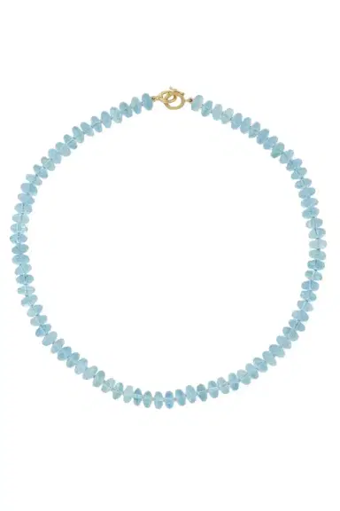 IRENE NEUWIRTH JEWELRY Aquamarine Bead Necklace | Thumbnail 1 IRENE NEUWIRTH JEWELRY Aquamarine Bead Necklace | Thumbnail 1