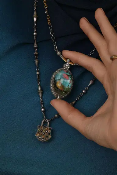SEVAN BICAKCI Carved Quartz Bird Necklace | Thumbnail 2 SEVAN BICAKCI Carved Quartz Bird Necklace | Thumbnail 2