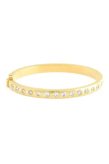 Jenna Blake Diamond Gypsy Bangle Bracelet | Thumbnail 1 Jenna Blake Diamond Gypsy Bangle Bracelet | Thumbnail 1