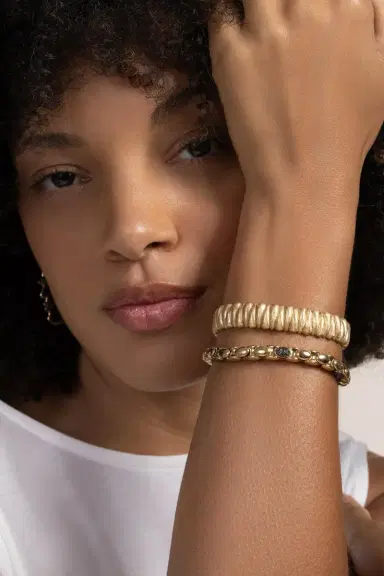 ROBERTO DEMEGLIO Diamond Satin Gold Bracelet | Thumbnail 4 ROBERTO DEMEGLIO Diamond Satin Gold Bracelet | Thumbnail 4