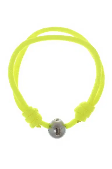 DEZSO BY SARA BELTRÁN Lemon Quartz Pearl Classic Cowrie Yellow Bracelet | Thumbnail 1 DEZSO BY SARA BELTRÁN Lemon Quartz Pearl Classic Cowrie Yellow Bracelet | Thumbnail 1