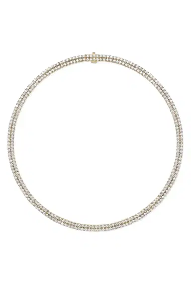 Melissa Kaye Lenox Double Tennis Necklace | Thumbnail 1 Melissa Kaye Lenox Double Tennis Necklace | Thumbnail 1