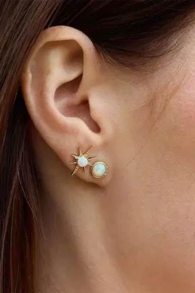 Eden Presley Opal Large Starburst Stud Earrings | Thumbnail 2 Eden Presley Opal Large Starburst Stud Earrings | Thumbnail 2