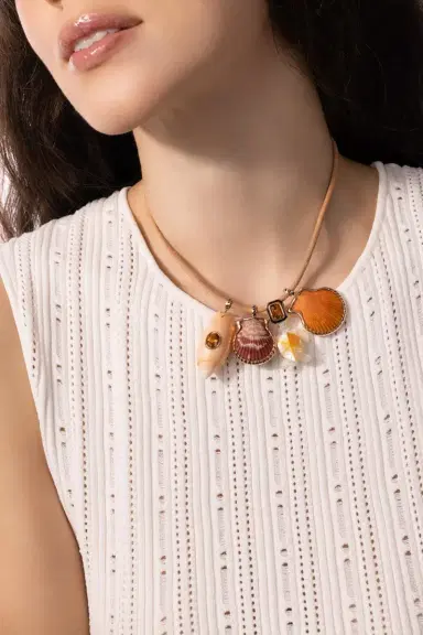 DEZSO BY SARA BELTRÁN Pearl Citrine Turtle Pendant | Thumbnail 5 DEZSO BY SARA BELTRÁN Pearl Citrine Turtle Pendant | Thumbnail 5