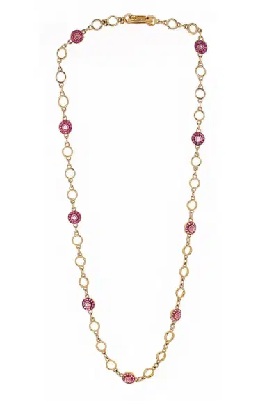 EDINA KISS Sapphire Rollerskate Wheel Necklace | Thumbnail 1 EDINA KISS Sapphire Rollerskate Wheel Necklace | Thumbnail 1