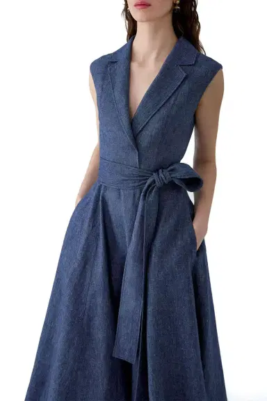 Carolina Herrera Sleeveless Midi Trench Dress | Thumbnail 2 Carolina Herrera Sleeveless Midi Trench Dress | Thumbnail 2