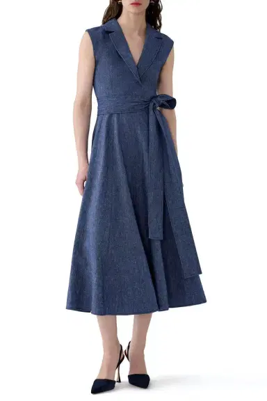 Carolina Herrera Sleeveless Midi Trench Dress | Thumbnail 3 Carolina Herrera Sleeveless Midi Trench Dress | Thumbnail 3