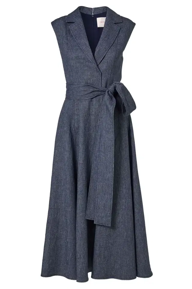 Sleeveless Midi Trench Dress Sleeveless Midi Trench Dress