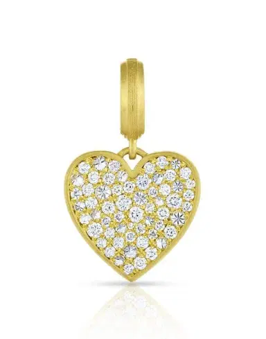 LEIGH MAXWELL Small Heart Diamond Pendant | Thumbnail 1 LEIGH MAXWELL Small Heart Diamond Pendant | Thumbnail 1