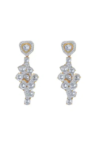 VICTOR VELYAN White Sapphire Earrings | Thumbnail 1 VICTOR VELYAN White Sapphire Earrings | Thumbnail 1