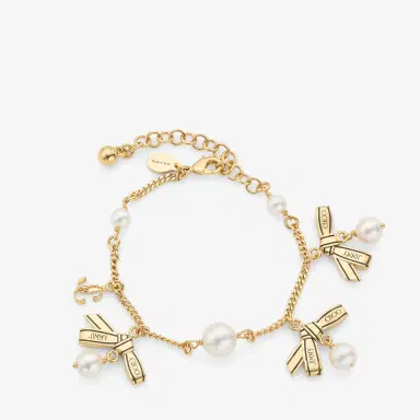 Jimmy Choo Multi Charm Ribbon Bracelet | Thumbnail 2 Jimmy Choo Multi Charm Ribbon Bracelet | Thumbnail 2