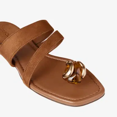 Jimmy Choo Emeri Stone Flat | Thumbnail 5 Jimmy Choo Emeri Stone Flat | Thumbnail 5