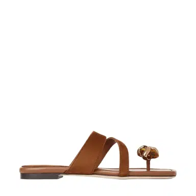 Jimmy Choo Emeri Stone Flat | Thumbnail 1 Jimmy Choo Emeri Stone Flat | Thumbnail 1