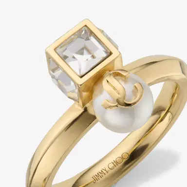 Jimmy Choo Jc Pearl Cube Ring | Thumbnail 4 Jimmy Choo Jc Pearl Cube Ring | Thumbnail 4