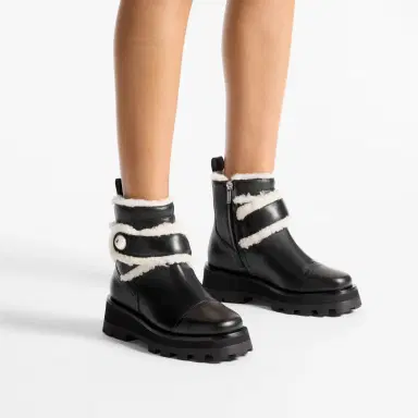 Jimmy Choo Meena Flat | Thumbnail 3 Jimmy Choo Meena Flat | Thumbnail 3