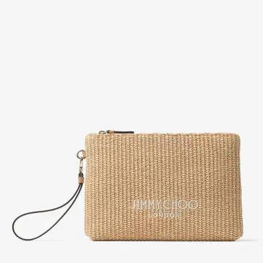 Jimmy Choo Zipped Flat Pouch | Thumbnail 2 Jimmy Choo Zipped Flat Pouch | Thumbnail 2