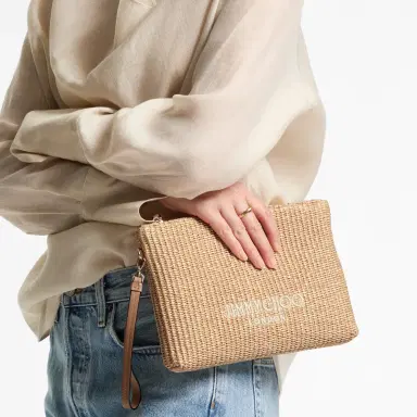 Jimmy Choo Zipped Flat Pouch | Thumbnail 3 Jimmy Choo Zipped Flat Pouch | Thumbnail 3