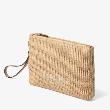Jimmy Choo Zipped Flat Pouch | Thumbnail 4 Jimmy Choo Zipped Flat Pouch | Thumbnail 4