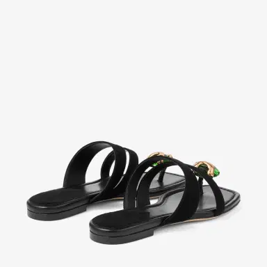 Jimmy Choo Emeri Stone Flat | Thumbnail 7 Jimmy Choo Emeri Stone Flat | Thumbnail 7