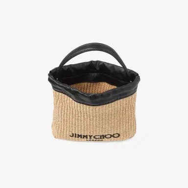 Jimmy Choo Drawstring Pouch Top Handle | Thumbnail 6 Jimmy Choo Drawstring Pouch Top Handle | Thumbnail 6