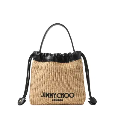 Jimmy Choo Drawstring Pouch Top Handle | Thumbnail 1 Jimmy Choo Drawstring Pouch Top Handle | Thumbnail 1