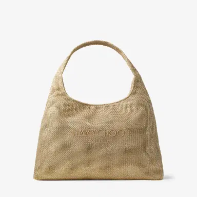 Jimmy Choo Beach Diamond Hobo Large | Thumbnail 2 Jimmy Choo Beach Diamond Hobo Large | Thumbnail 2
