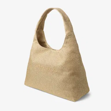 Jimmy Choo Beach Diamond Hobo Large | Thumbnail 4 Jimmy Choo Beach Diamond Hobo Large | Thumbnail 4
