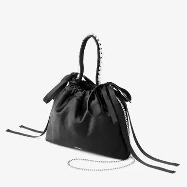 Jimmy Choo Drawstring Mini Top Handle | Thumbnail 3 Jimmy Choo Drawstring Mini Top Handle | Thumbnail 3