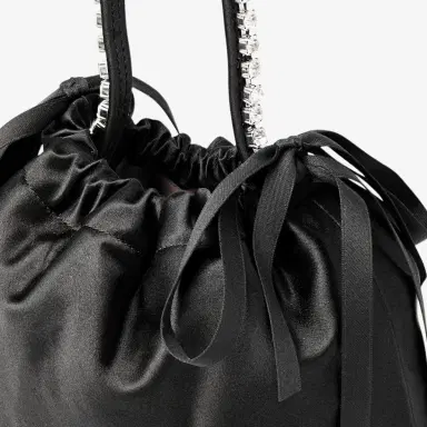 Jimmy Choo Drawstring Mini Top Handle | Thumbnail 4 Jimmy Choo Drawstring Mini Top Handle | Thumbnail 4