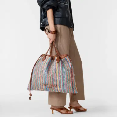 Jimmy Choo Drawstring Tote Large | Thumbnail 4 Jimmy Choo Drawstring Tote Large | Thumbnail 4