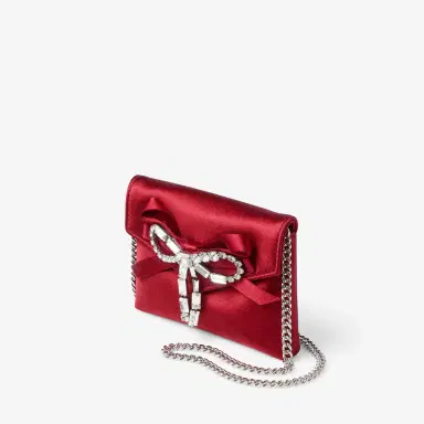 Jimmy Choo Soft Card Holder With Chain | Thumbnail 3 Jimmy Choo Soft Card Holder With Chain | Thumbnail 3