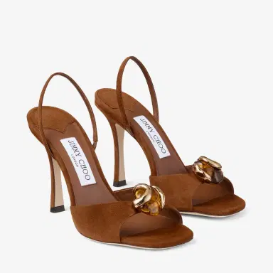Jimmy Choo Emani 100 Heeled Sandals | Thumbnail 4 Jimmy Choo Emani 100 Heeled Sandals | Thumbnail 4