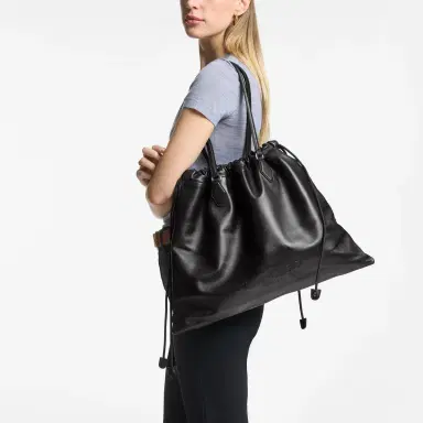 Jimmy Choo Drawstring Tote Large | Thumbnail 3 Jimmy Choo Drawstring Tote Large | Thumbnail 3