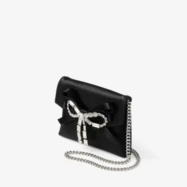 Jimmy Choo Soft Card Holder With Chain | Thumbnail 3 Jimmy Choo Soft Card Holder With Chain | Thumbnail 3