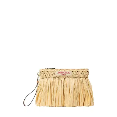 Jimmy Choo Zipped Flat Pouch | Thumbnail 1 Jimmy Choo Zipped Flat Pouch | Thumbnail 1