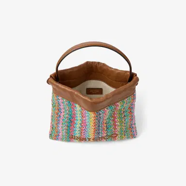 Jimmy Choo Drawstring Pouch Top Handle | Thumbnail 6 Jimmy Choo Drawstring Pouch Top Handle | Thumbnail 6
