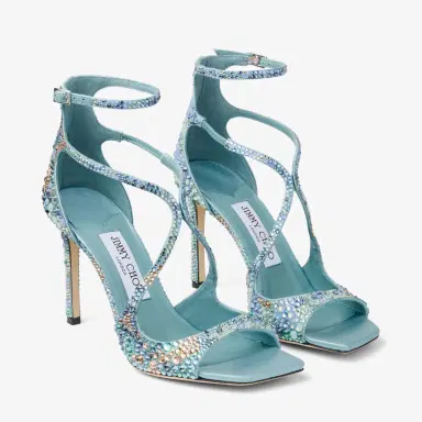 Jimmy Choo Azia 95 Heeled Sandals | Thumbnail 4 Jimmy Choo Azia 95 Heeled Sandals | Thumbnail 4