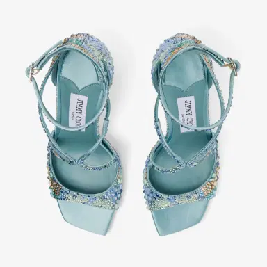 Jimmy Choo Azia 95 Heeled Sandals | Thumbnail 6 Jimmy Choo Azia 95 Heeled Sandals | Thumbnail 6