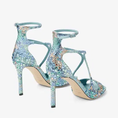 Jimmy Choo Azia 95 Heeled Sandals | Thumbnail 7 Jimmy Choo Azia 95 Heeled Sandals | Thumbnail 7