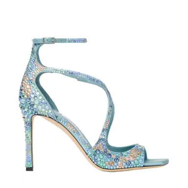Jimmy Choo Azia 95 Heeled Sandals | Thumbnail 1 Jimmy Choo Azia 95 Heeled Sandals | Thumbnail 1