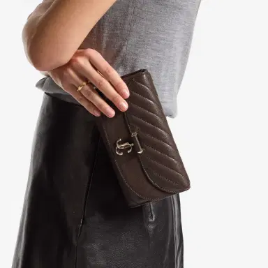 Jimmy Choo Curve Wallet With Chain | Thumbnail 3 Jimmy Choo Curve Wallet With Chain | Thumbnail 3