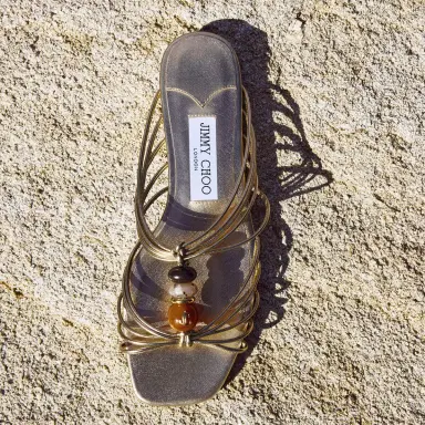 Jimmy Choo Lova Mule Flat | Thumbnail 8 Jimmy Choo Lova Mule Flat | Thumbnail 8