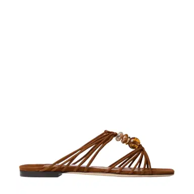 Jimmy Choo Lova Mule Flat | Thumbnail 1 Jimmy Choo Lova Mule Flat | Thumbnail 1
