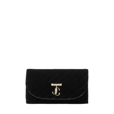 Jimmy Choo Curve Wallet With Chain | Thumbnail 1 Jimmy Choo Curve Wallet With Chain | Thumbnail 1