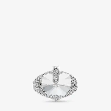 Jimmy Choo Heart Double Ring | Thumbnail 2 Jimmy Choo Heart Double Ring | Thumbnail 2