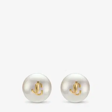Jimmy Choo Maxi Pearl Studs | Thumbnail 2 Jimmy Choo Maxi Pearl Studs | Thumbnail 2